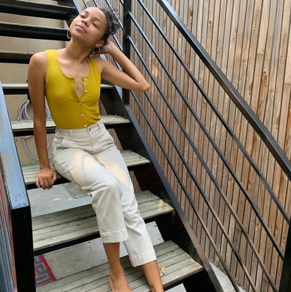 Everlane Pants - Everlane Straight Leg Crop Pants